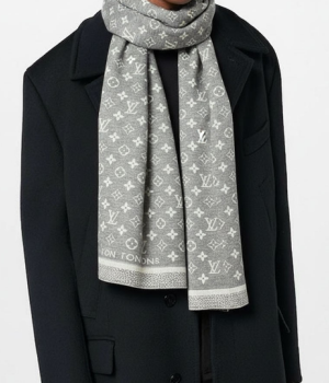 (국내배송) 루이비통 모노그램 자카드 클래식 숄 머플러