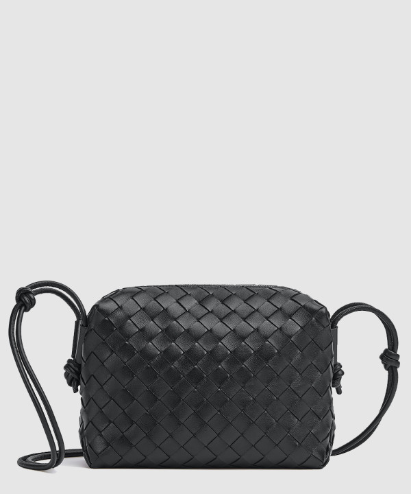 보테가베네타 루프 크로스 스몰 핸드백 666689