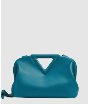 보테가베네타 미디엄 포인트 탑 핸들백 652446