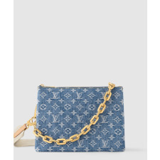 루이비통 쿠상 PM 모노그램 데님 M24564