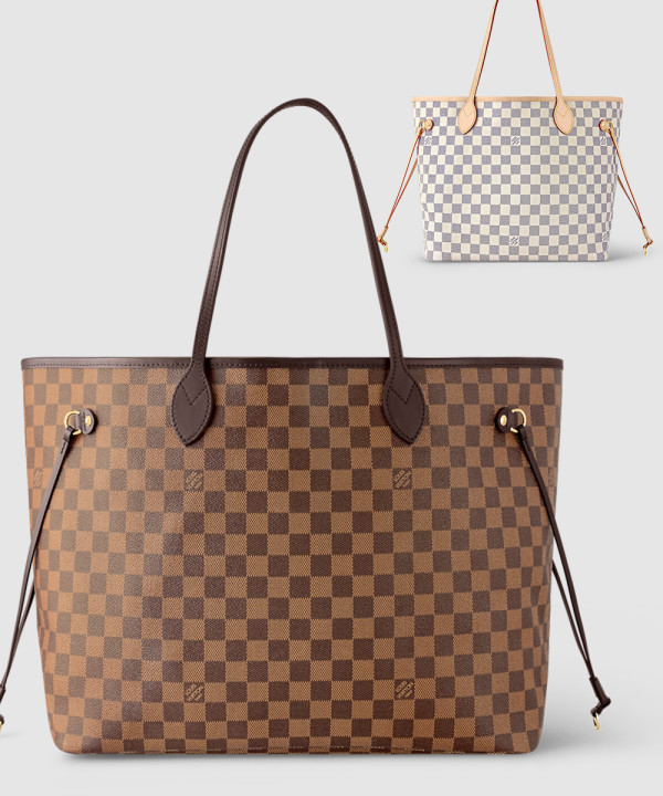 루이비통 네버풀 GM 다미에 아주르 N41357