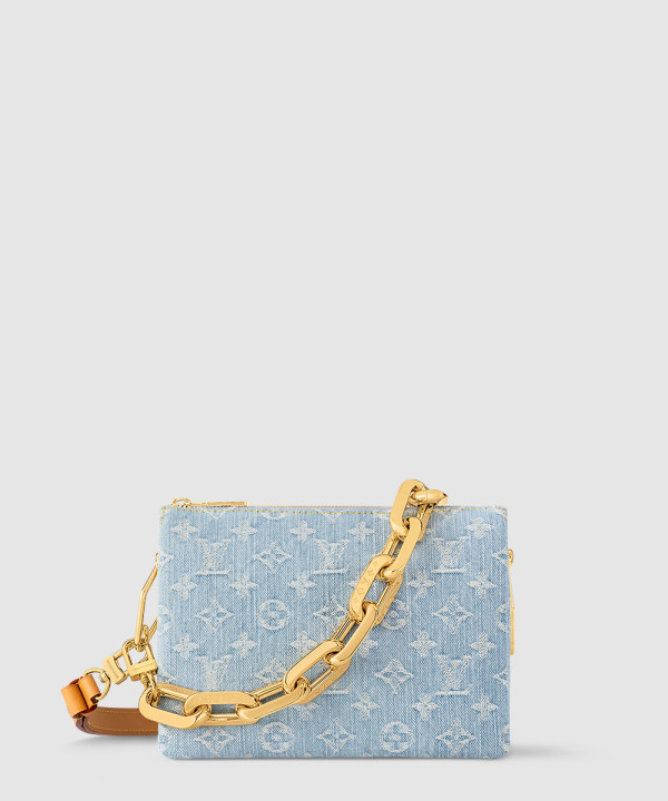 루이비통 쿠상 BB 데님 M11401