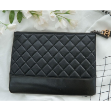 (국내배송) 샤넬 가브리엘 카프스킨 뉴미디움 블랙