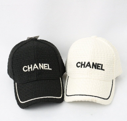 (국내배송) 샤넬 트위드 볼캡 모자