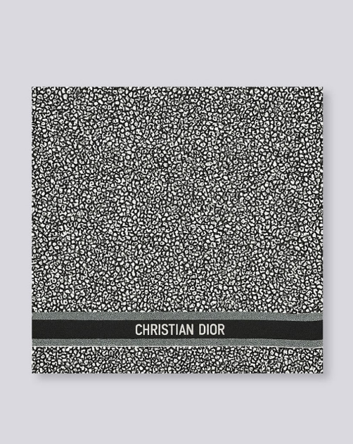 (국내배송) 디올 포인틸리즘 실크 숄 스카프