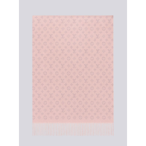 (국내배송) 루이비통 모노그램 울 자카드 태슬 숄 머플러