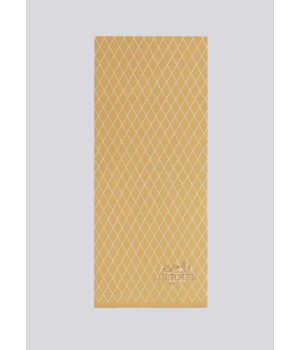 (국내배송) 에르메스 자수 로고 다이아몬드 패턴 울 자카드 머플러