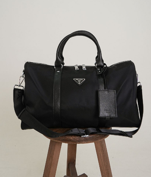 (국내배송) 프라다 나일론 테수토 보스턴백