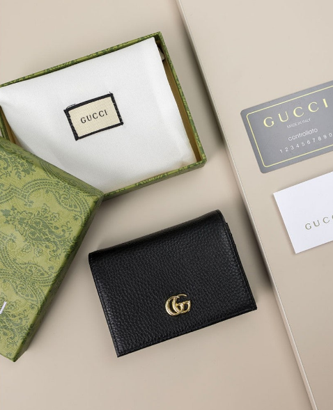 (국내배송) 구찌 GG 마몽 레더 지갑