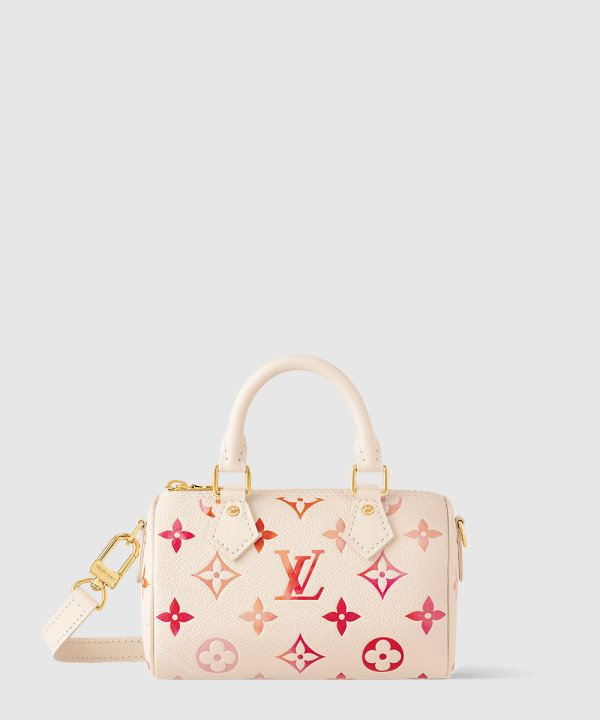 루이비통 나노 스피디 선라이즈 아쿠아렐 M83452