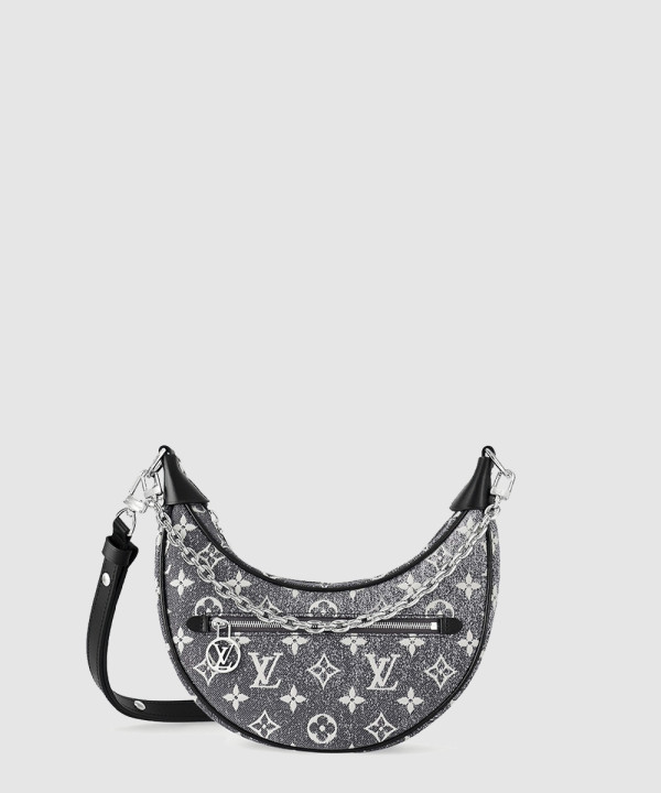 루이비통 루프 데님 자카드 그레이 M21752