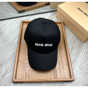 (국내배송) 미우미우 드릴 베이스 볼캡