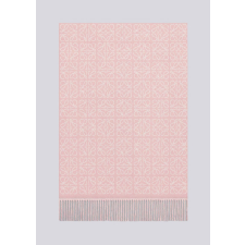 (국내배송) 로에베 아나그램 클래식 울 자카드 태슬 숄 머플러