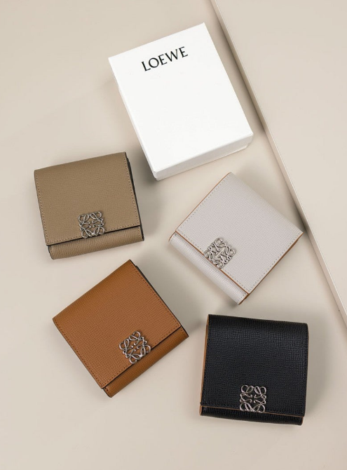 (국내배송) 로에베 애너그램 트라이폴드 지갑