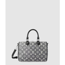 루이비통 스피디 반둘리에 25 데님 자카드 그레이 M21464