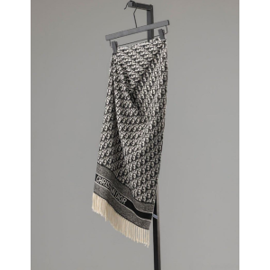 (국내배송) 디올 오블리크 캐시미어 테슬 머플러