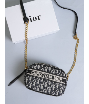 (국내배송) 디올 오블리크 체인 카메라 크로스백