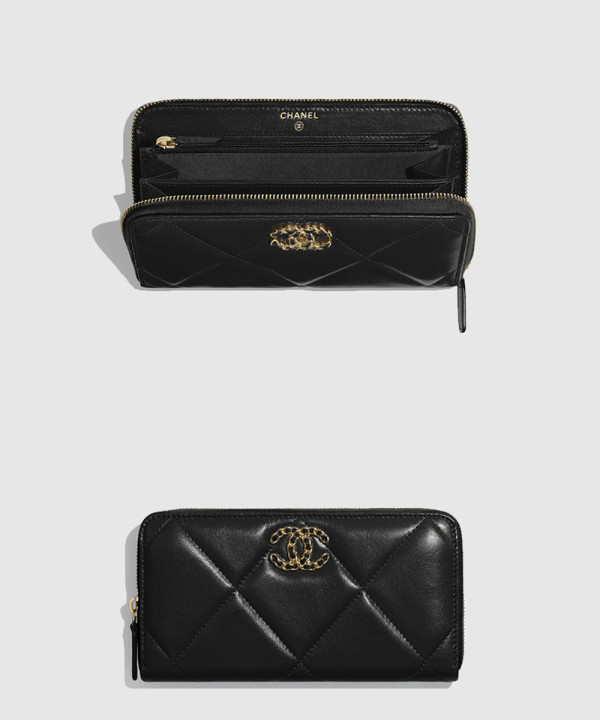 샤넬 19 지퍼월렛 AP0946