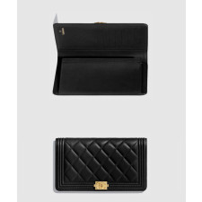 샤넬 보이 플랩 장지갑 A80285