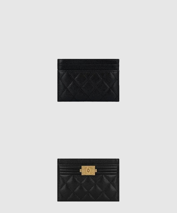 샤넬 보이 카드지갑 A84431