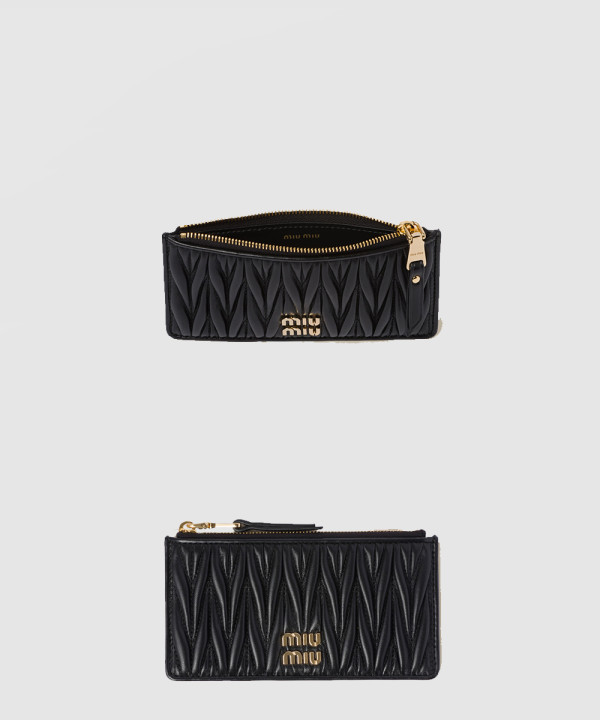 미우미우 마테라쎄 엔벨로프 카드지갑 5MB006