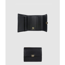 미우미우 로고 레더 반지갑 5MH040