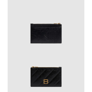 발렌시아가 크러쉬 롱 코인 앤 카드지갑 766465