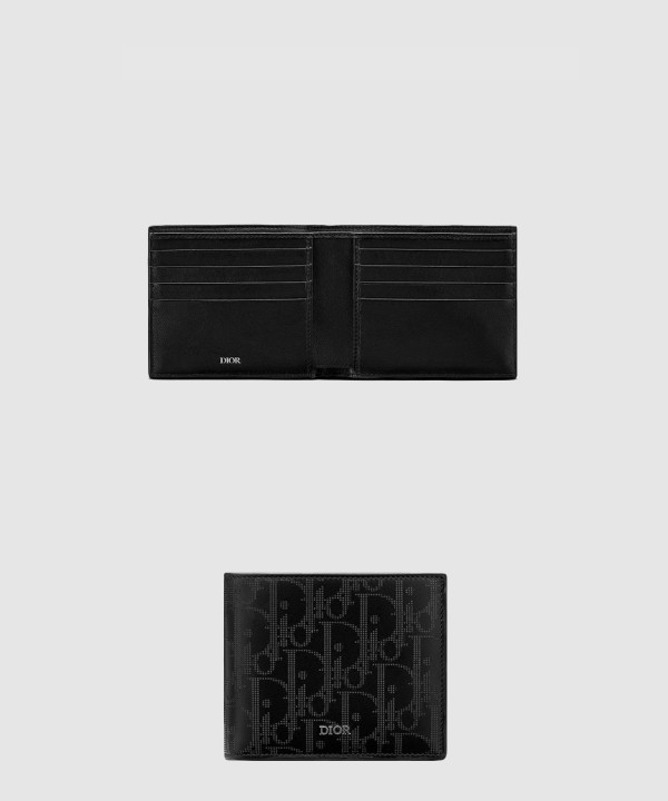 디올 오블리크 갤럭시 레더 반지갑 2ESBH