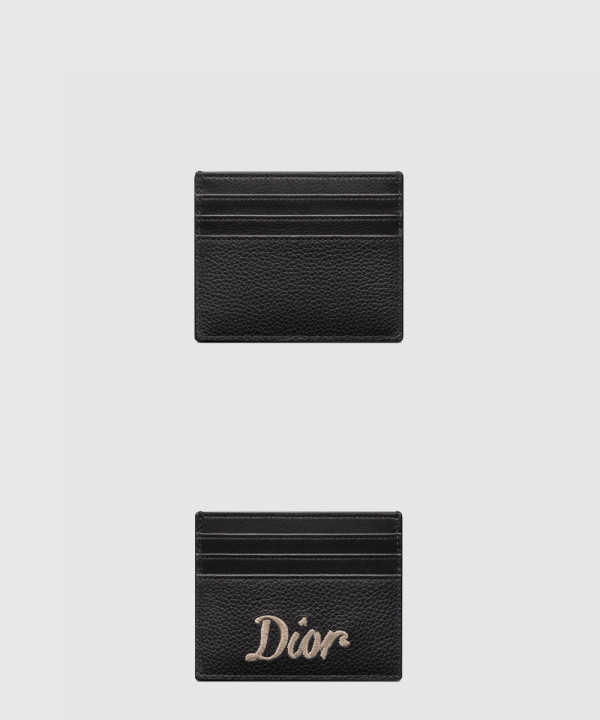 디올 리본 로고 카드홀더 2ESCH