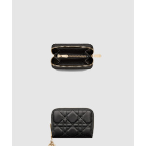 디올 레이디 디올 보야저 동전 지갑 S0985