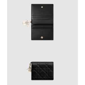 디올 레이디 가드니아 미니 지갑 S0178