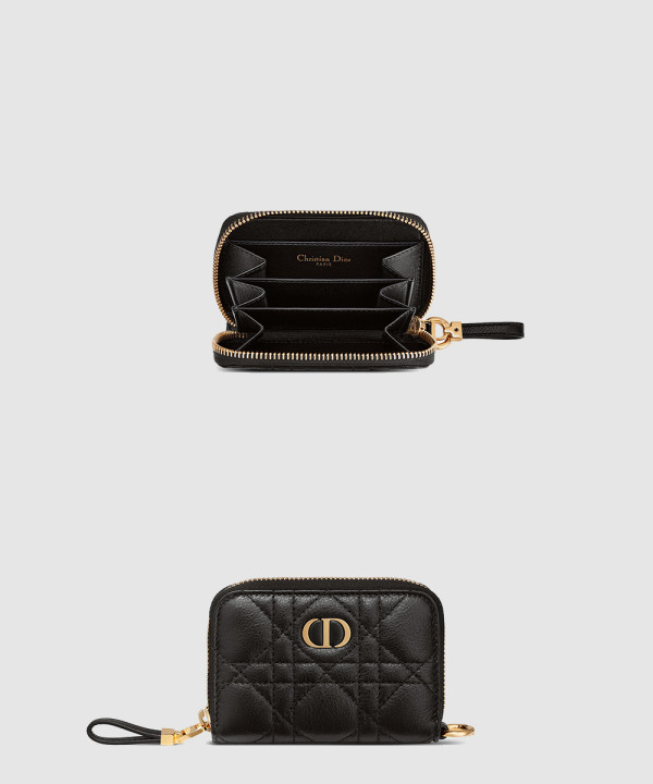 디올 카로 카드 지갑 S5034