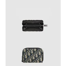 디올 지퍼 카드 지갑 2ESBC