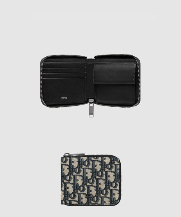 디올 지퍼 지갑 2ESBC