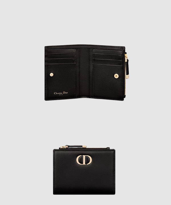 디올 30 몽테인 달리아 지퍼 반지갑 S2197