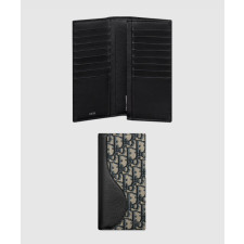 디올 새들 버티컬 장지갑 2ADBC