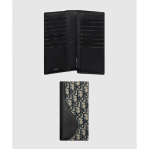 디올 새들 버티컬 장지갑 2ADBC