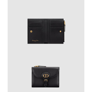 디올 바비 레더 미니 반지갑 S5699