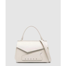 마르지엘라 스내치드 가죽 토트 크로스백