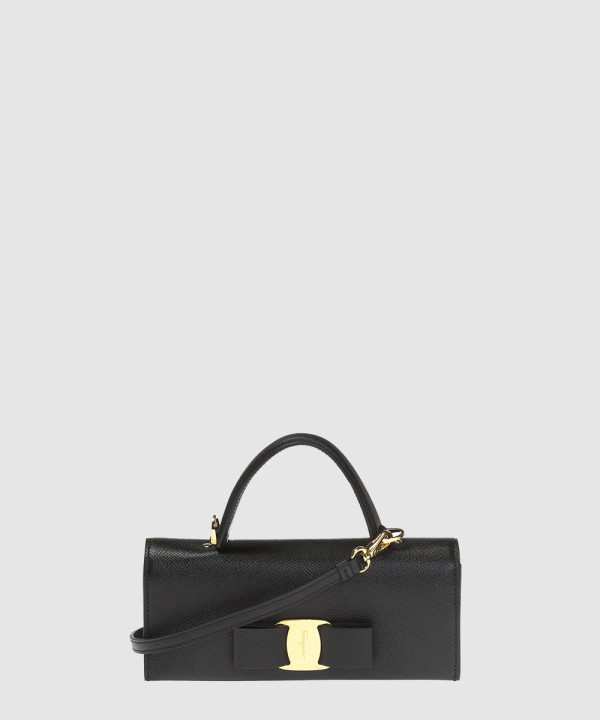 페라가모 바라 보우 미니 크로스백 22D529