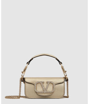 발렌티노 크리스탈 스몰 로코 숄더백