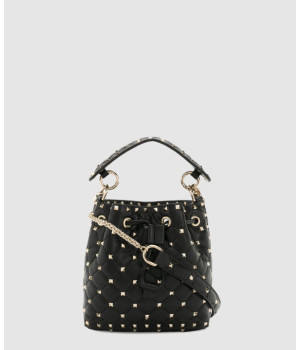 발렌티노 락스터드 스파이크 버킷백