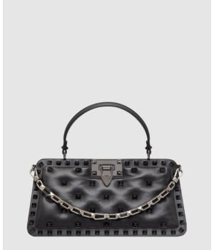 발렌티노 패딩 나파 락스터드 가죽 핸드백