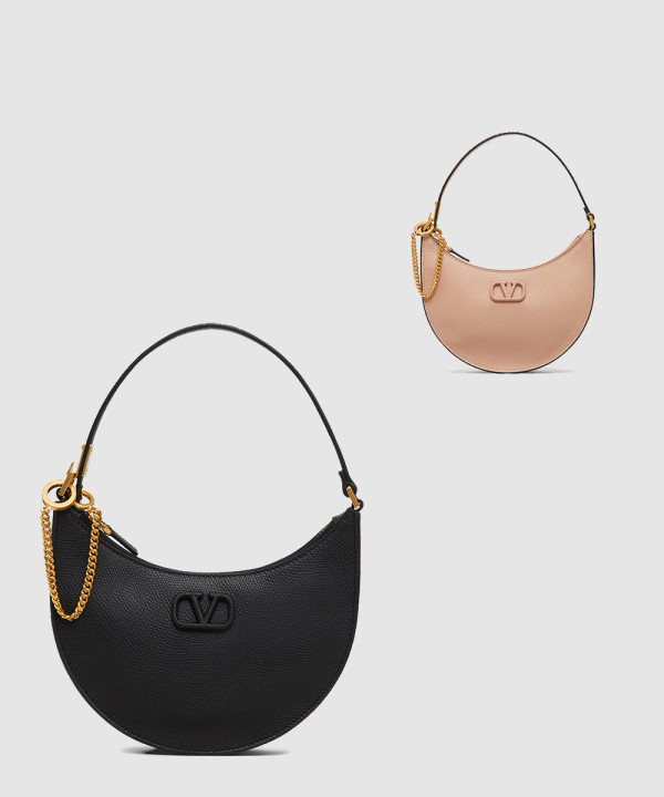 발렌티노 브이로고 시그니처 미니 호보백