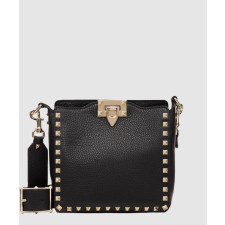 발렌티노 락스터드 미니 호보백