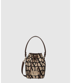 발렌티노 브이로고 미니 버킷백