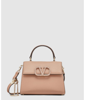 발렌티노 주얼 자수 스몰 브이슬링 숄더백