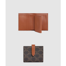 셀린느 트리오페 스몰 스트랩 지갑 10H262