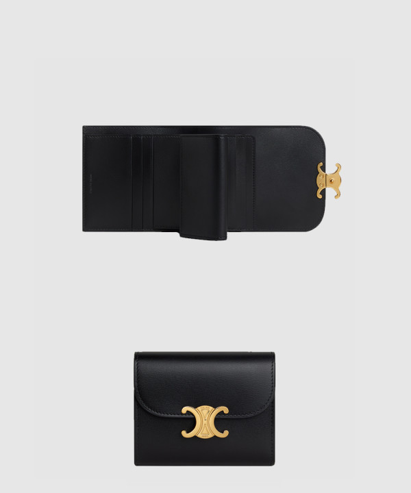 셀린느 스몰 트리옹프 플랩 지갑 10D783