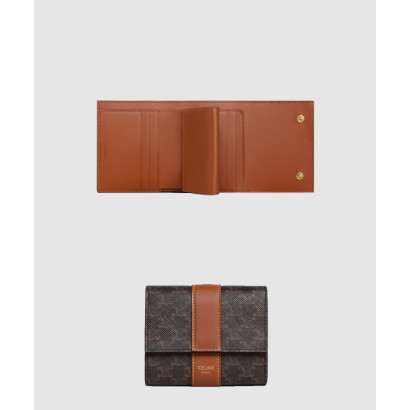 셀린느 트리옹프 스몰 반지갑 10D572